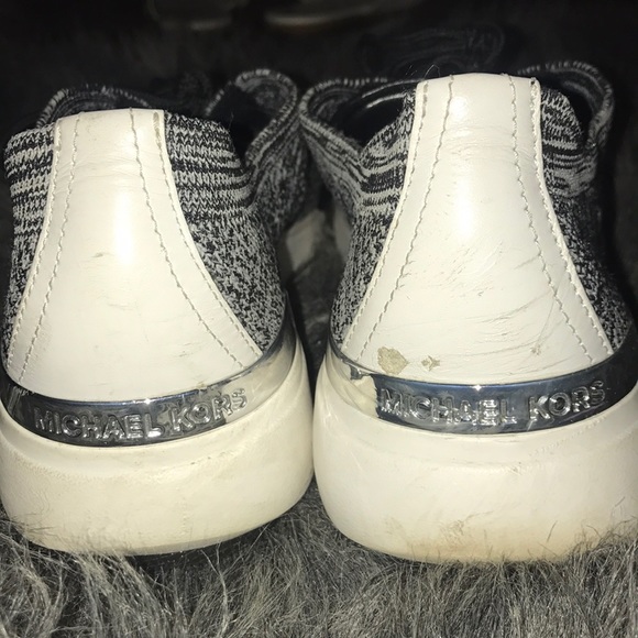 Michael Kors Skylar Stretch Knit Sneakers - Picture 2 of 3